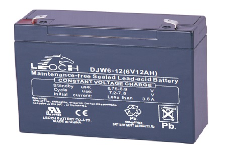 батарея Leoch DJW 6-12 (DJW6-12) 12ah 6V - купить в Нижнем Новгороде